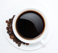 Kaffee aus der Kaffeemaschine